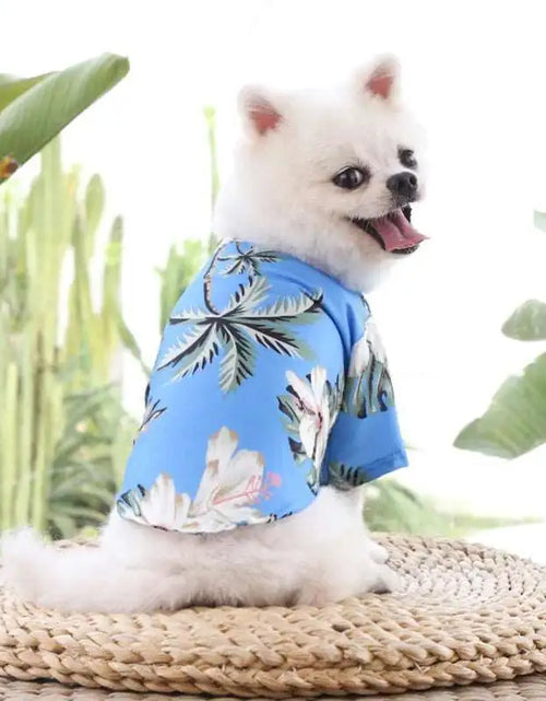 Load image into Gallery viewer, Hawaiian Tropical Dog T-Shirts
