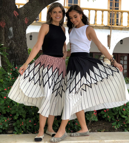 Magnolia Pleated Skirt