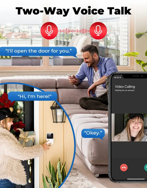 Load image into Gallery viewer, Wi-Fi Video Doorbell
