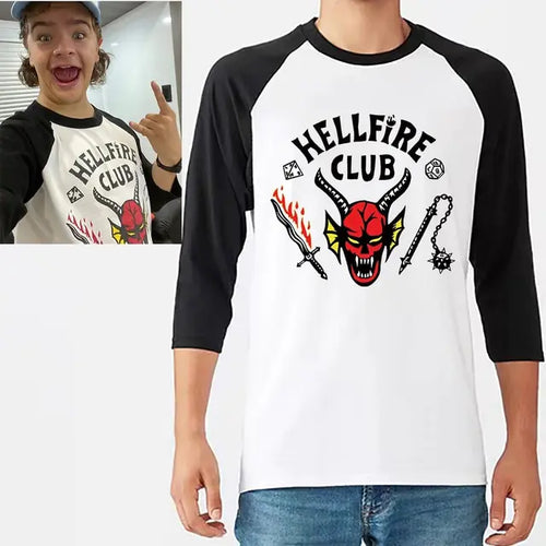 Load image into Gallery viewer, Stranger Things Hellfire Club T Shirts
