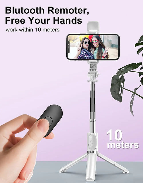 Load image into Gallery viewer, Wireless Bluetooth Selfie Stick Tripod
