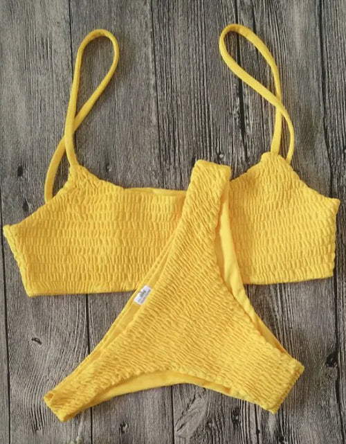 Load image into Gallery viewer, Crochet Triangle Swimwear Bathing Suit
