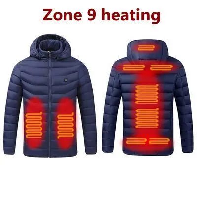 Load image into Gallery viewer, 11 Areas Waterproof Heating Jacket
