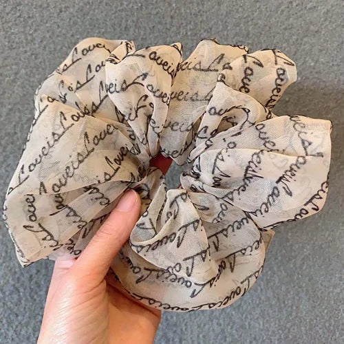 Oversized Hair Scrunchies For Women