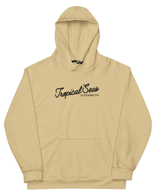 Load image into Gallery viewer, Beige Tropical Seas Hoodie
