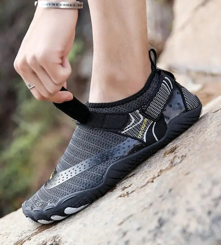 Breathable Double Buckle Unisex Water Shoes - Aqua Shoes Slip-On