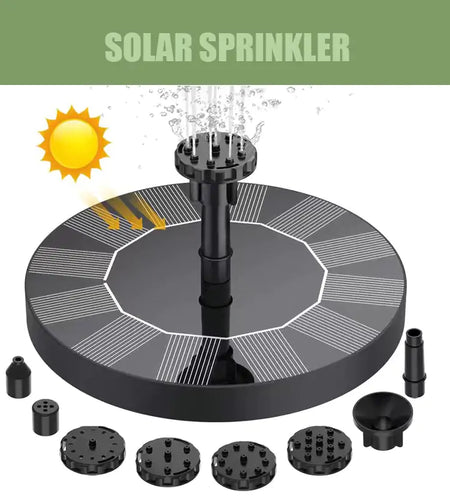 Solar Water Fountain