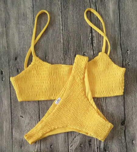 Crochet Triangle Swimwear Bathing Suit