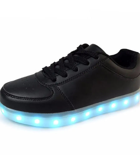 Black Light-Up Shoes