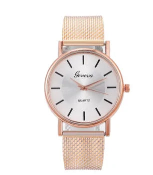 Load image into Gallery viewer, Mesh Belt Quartz Wristwatches for Women and Men
