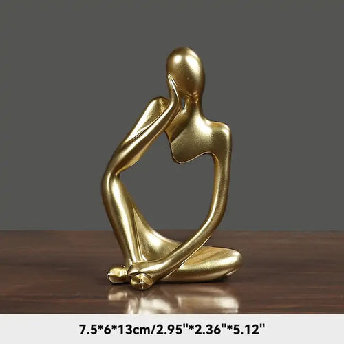 Load image into Gallery viewer, The Thinker Abstract Figurine
