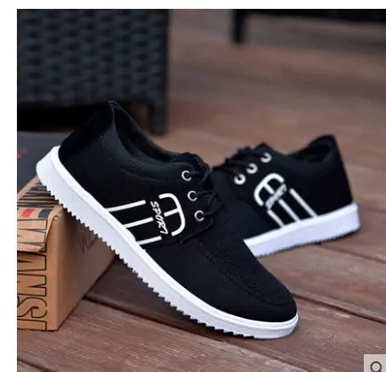 Load image into Gallery viewer, Men Canvas Shoes Trend Lace
