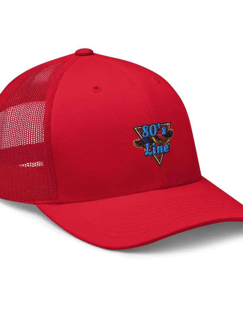 Load image into Gallery viewer, 80&#39;s Line Trucker Hat
