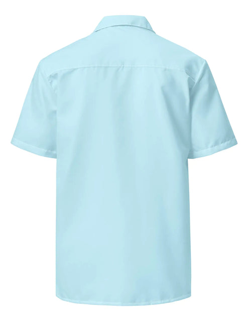 Load image into Gallery viewer, Bahama Water Blue button shirt
