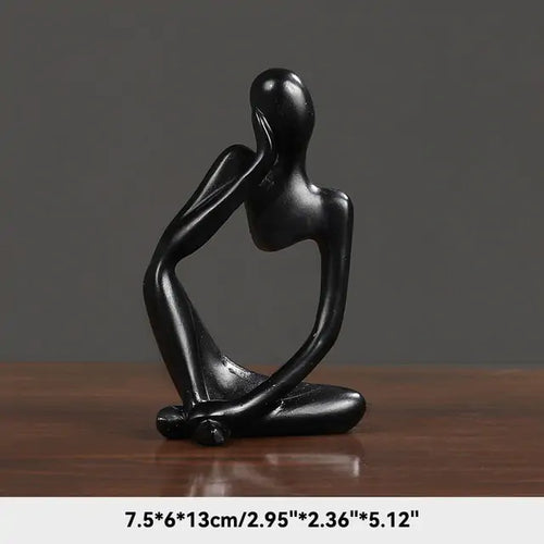 Load image into Gallery viewer, The Thinker Abstract Figurine
