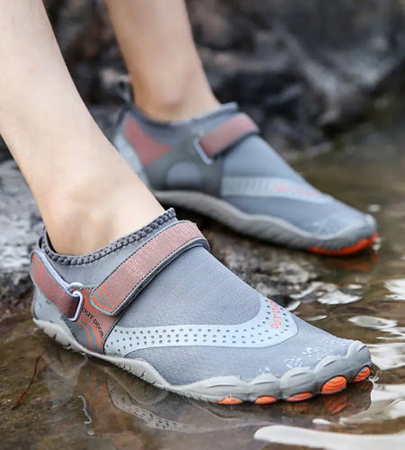 Breathable Double Buckle Unisex Water Shoes - Aqua Shoes Slip-On