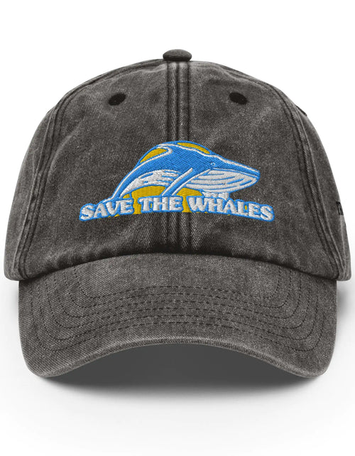 Load image into Gallery viewer, Vintage Save the Whales Hat
