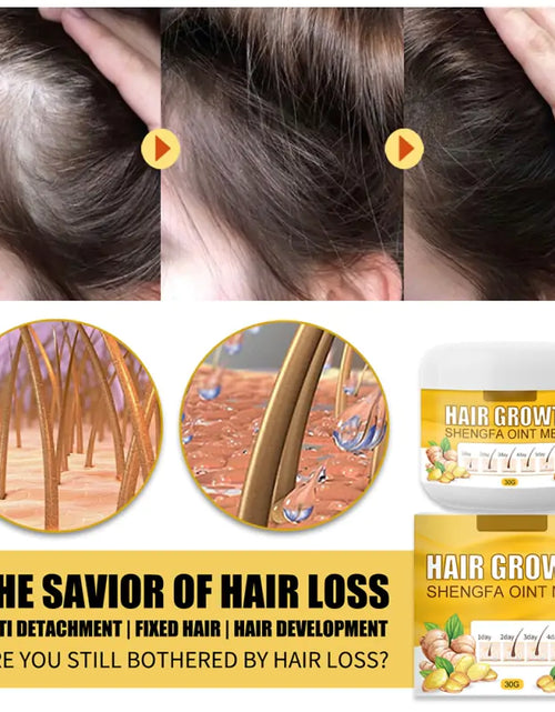 Load image into Gallery viewer, Hair Growth Cream Ointment Moisturizing Scalp Massage Hair
