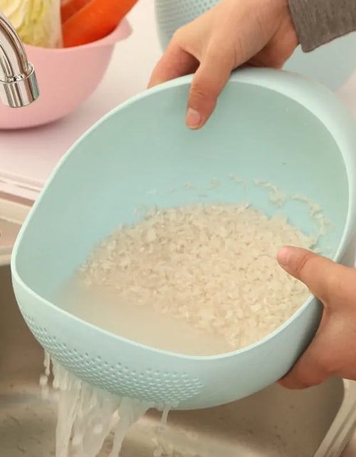 Load image into Gallery viewer, Silicone Colander Rice Bowl
