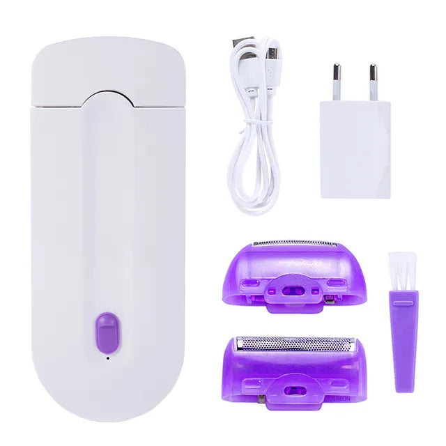 Painless Hair Removal Women Light Safely Sensor