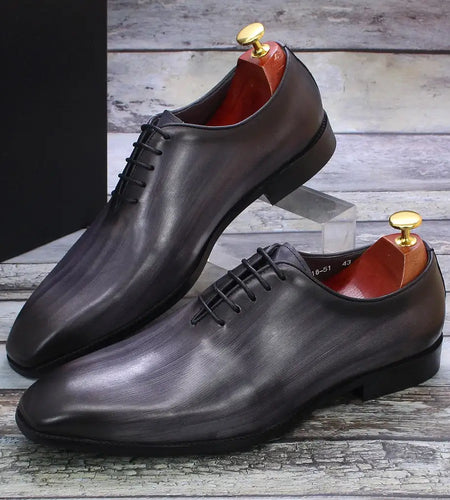 Men's Leather Oxford Shoes