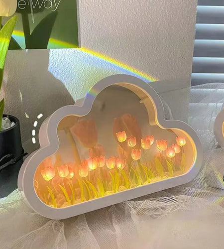 Cloud Tulip LED Night Light