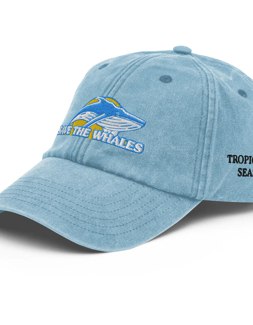 Load image into Gallery viewer, Vintage Save the Whales Hat
