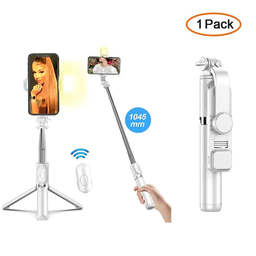 Load image into Gallery viewer, Wireless Bluetooth Selfie Stick Tripod
