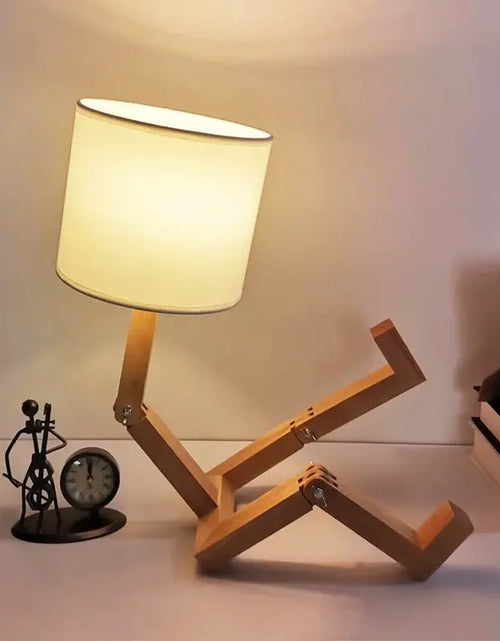 Load image into Gallery viewer, Table Lamp Robot Shape
