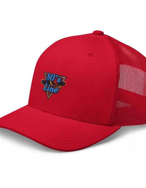 Load image into Gallery viewer, 80&#39;s Line Trucker Hat
