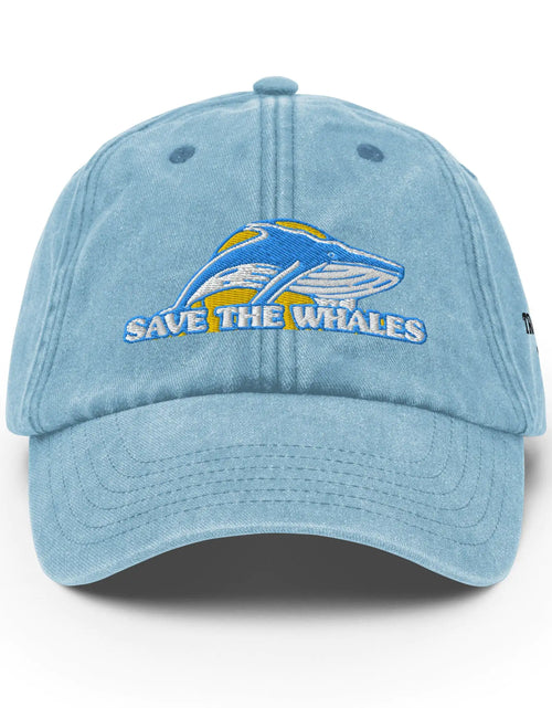 Load image into Gallery viewer, Vintage Save the Whales Hat
