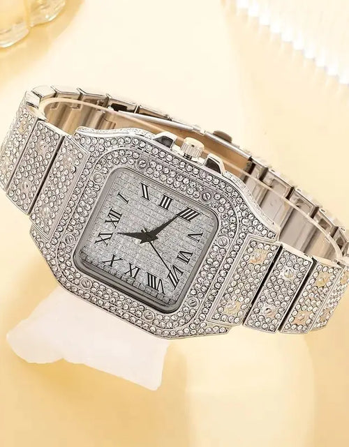 Load image into Gallery viewer, 2Pcs Set Diamond Women Watches
