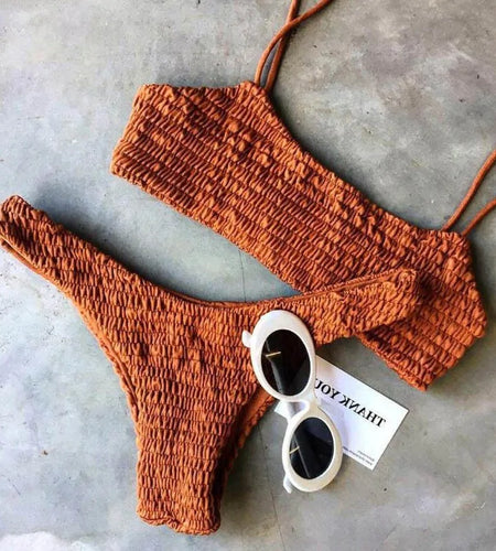 Crochet Triangle Swimwear Bathing Suit