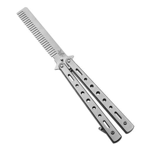 Load image into Gallery viewer, Foldable Stainless Steel Comb
