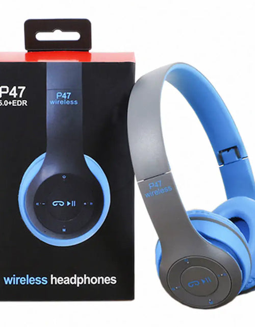 Load image into Gallery viewer, Wireless Bluetooth P47 Headphones
