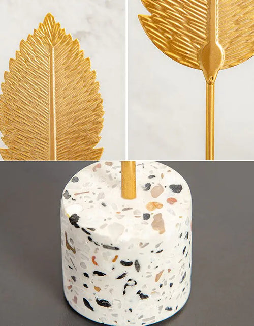 Load image into Gallery viewer, Nordic Gold Ginkgo  Leaves Sculpture
