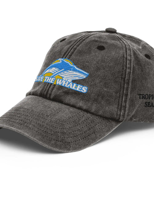 Load image into Gallery viewer, Vintage Save the Whales Hat
