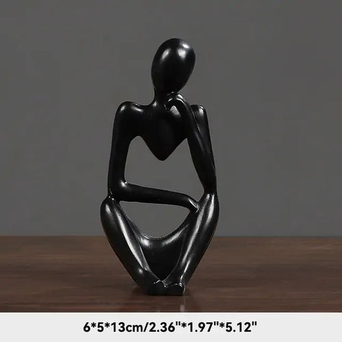 Load image into Gallery viewer, The Thinker Abstract Figurine
