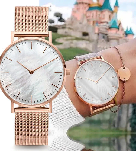 Luxury Brand Rose Gold Watch