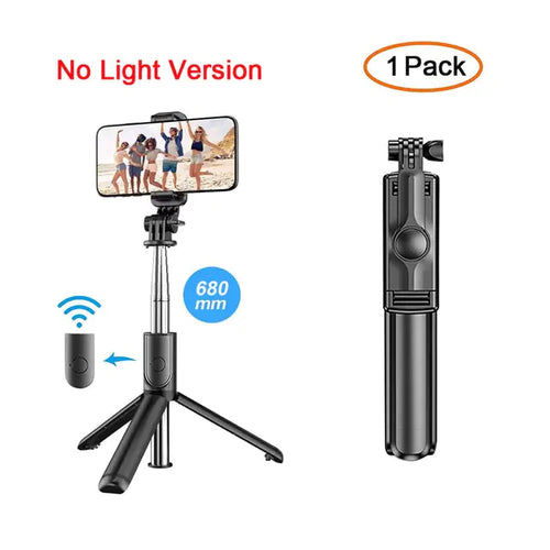 Load image into Gallery viewer, Wireless Bluetooth Selfie Stick Tripod
