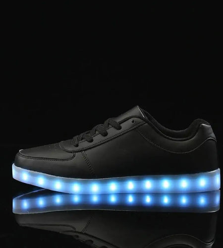 Black Light-Up Shoes