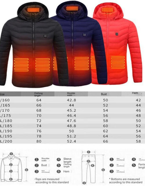 Load image into Gallery viewer, Heated Jacket with Heat Technology
