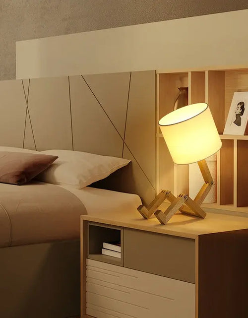 Load image into Gallery viewer, Table Lamp Robot Shape
