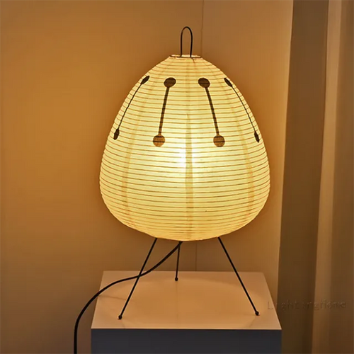 Load image into Gallery viewer, Japanese Akari Wabi-Sabi Table Lamp
