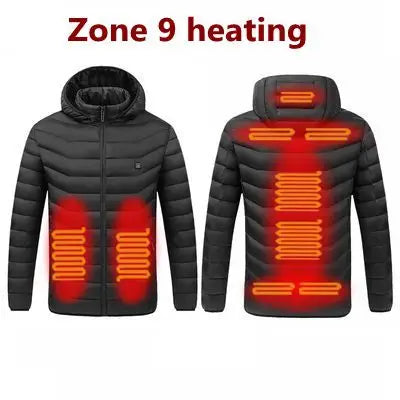 Load image into Gallery viewer, 11 Areas Waterproof Heating Jacket
