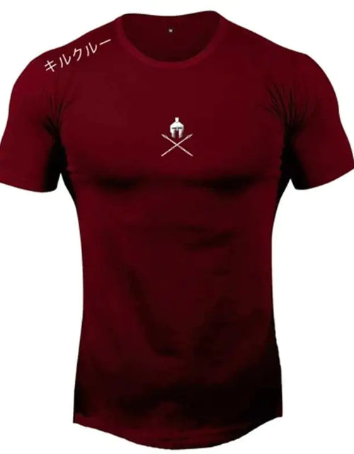 Load image into Gallery viewer, Men T Shirts Fashion Summer Bodybuilding Letter
