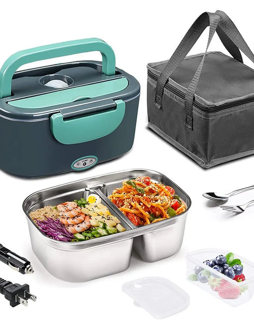 Load image into Gallery viewer, 2-In-1 Electric Heating Lunch Box
