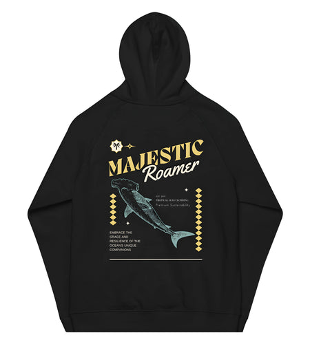 Premium Majestic Roamer Eco Hoodie - Hammerhead Shark Edition
