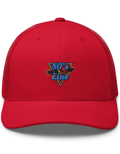 Load image into Gallery viewer, 80&#39;s Line Trucker Hat
