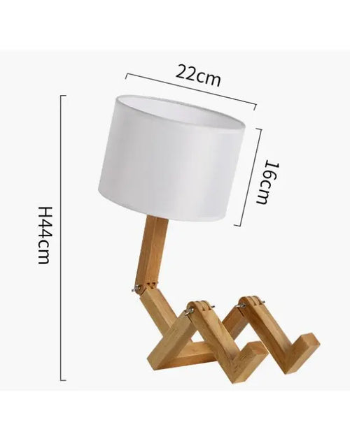 Load image into Gallery viewer, Table Lamp Robot Shape
